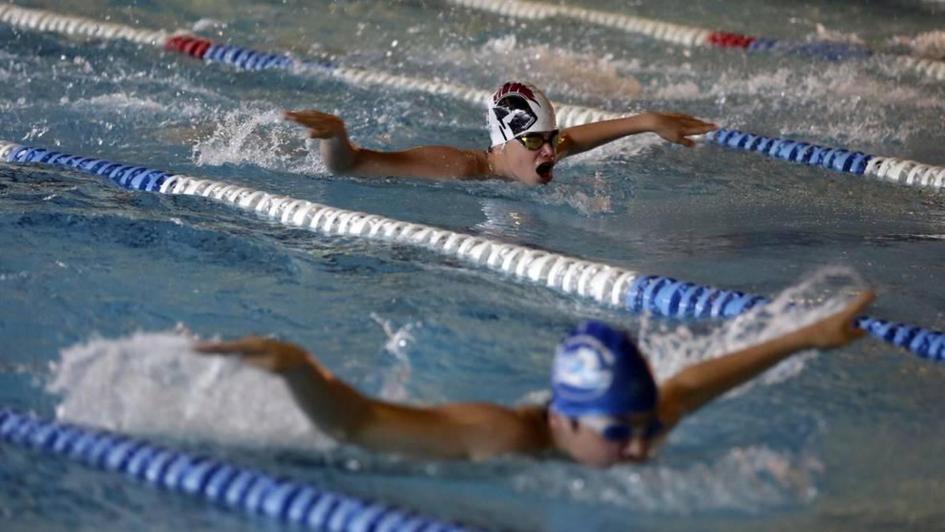 Anaitasuna acogió la segunda jornada de la liga infantil de natación