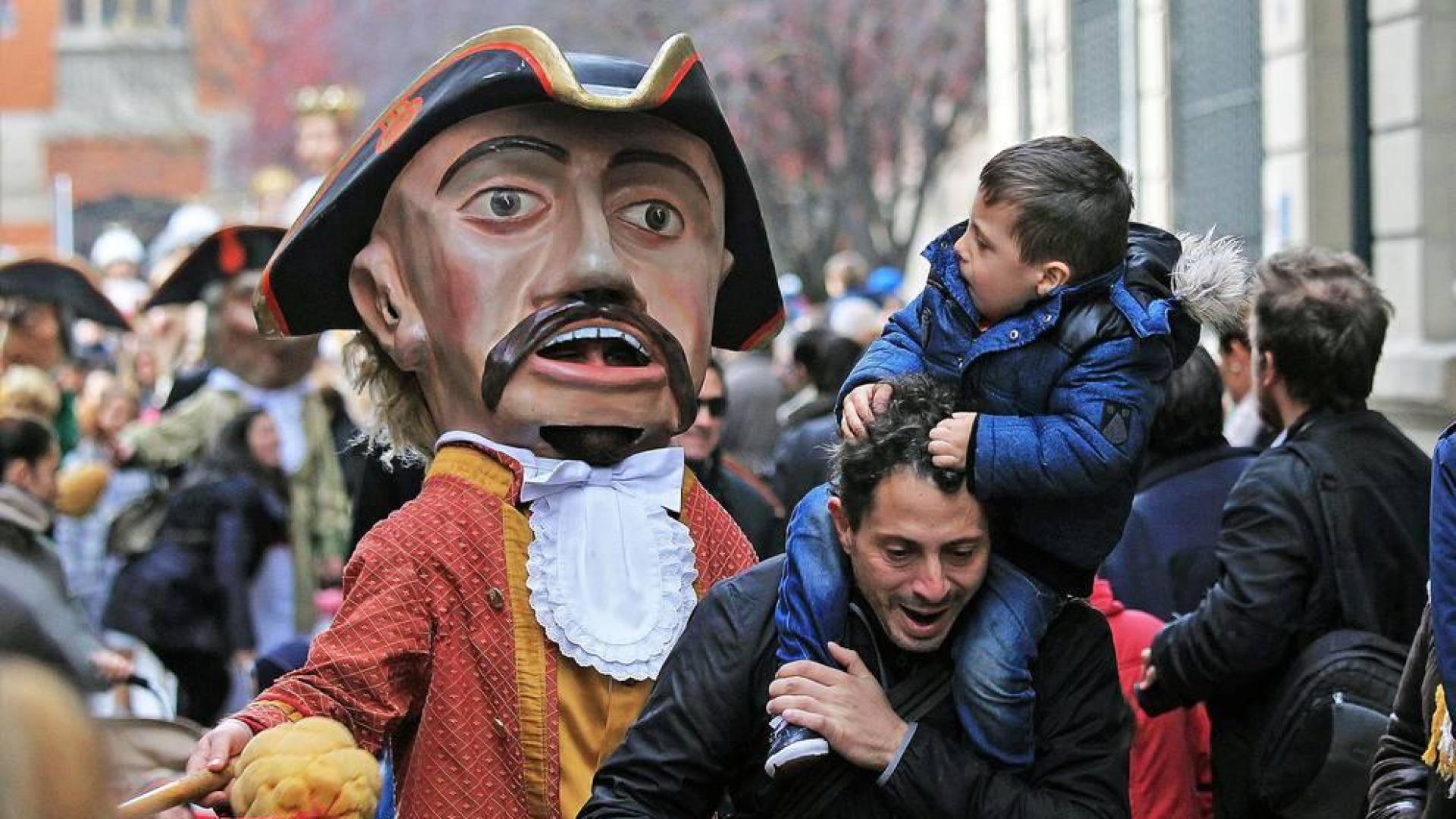 Procesión de San Saturnino en Pamplona 2016