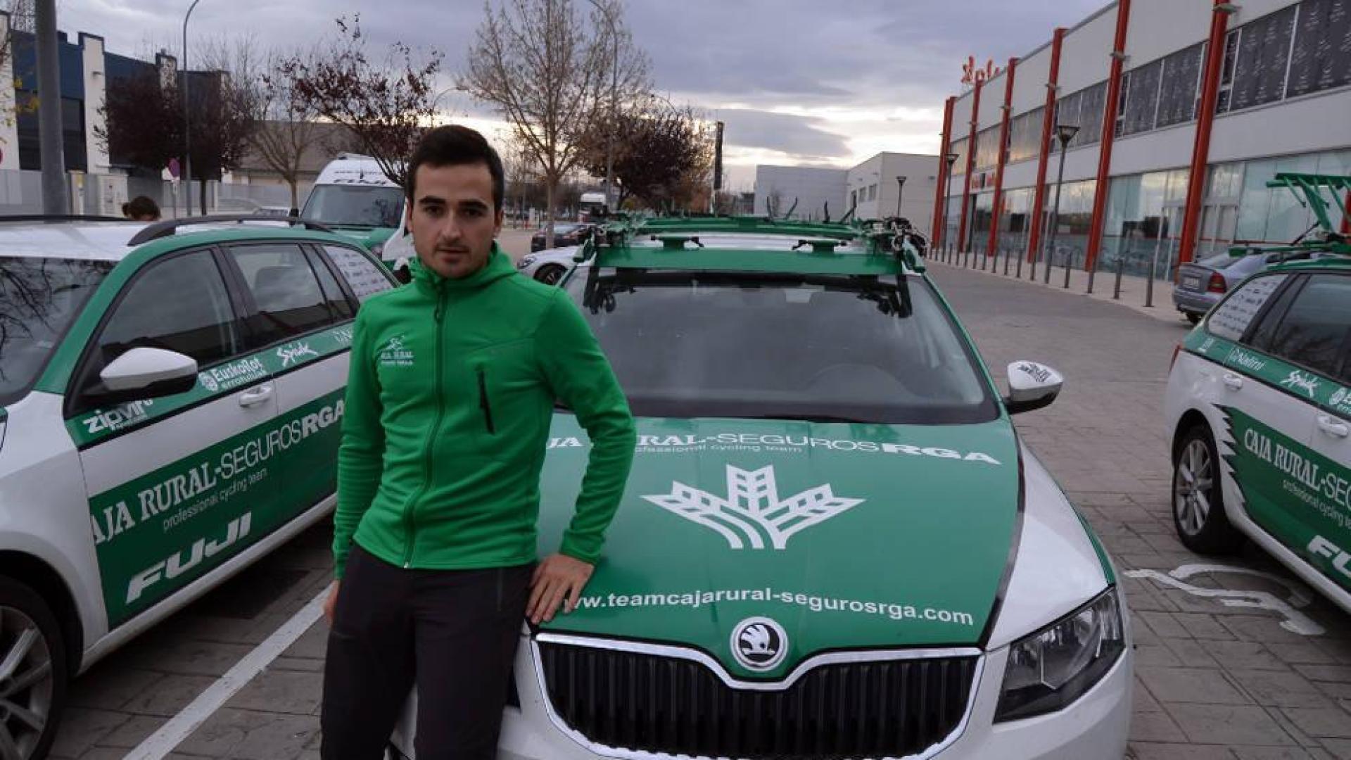 Zabala, ciclista del Caja Rural-RGA: “Caja Rural va a dar un paso adelante”