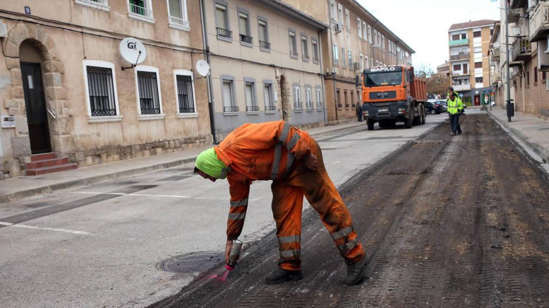 Tudela renueva 6 calles del barrio de Lourdes con un coste de 1,8 millones