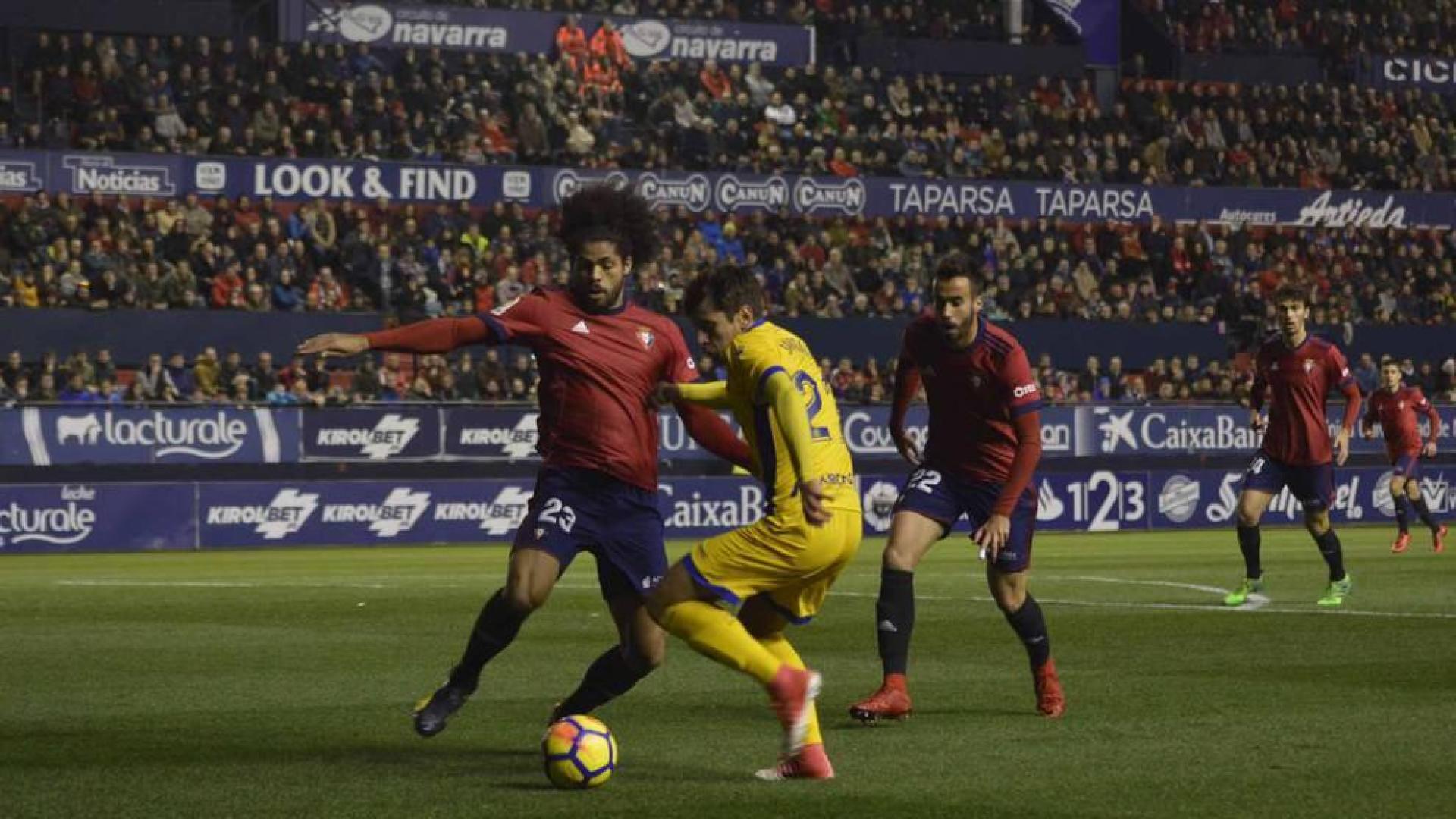 Imágenes del partido entre Osasuna y Alcorcón.