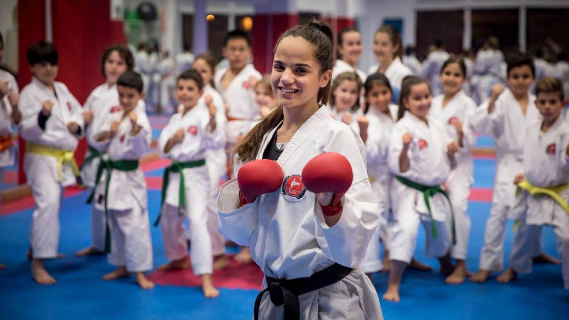 Saray Rosso: "El kárate te enseña a defenderte"