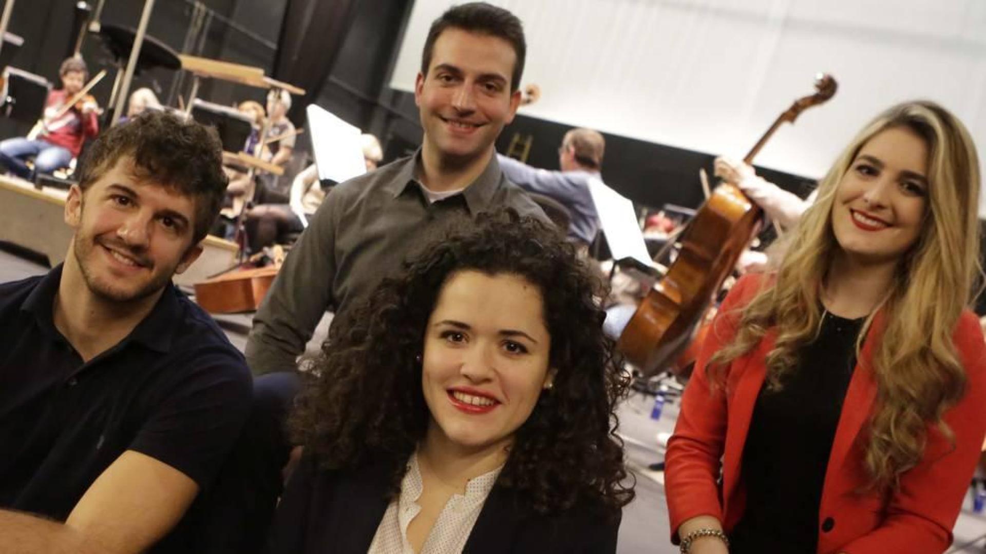 Los jóvenes navarros que tocan con la Orquesta Sinfónica de Navarra
