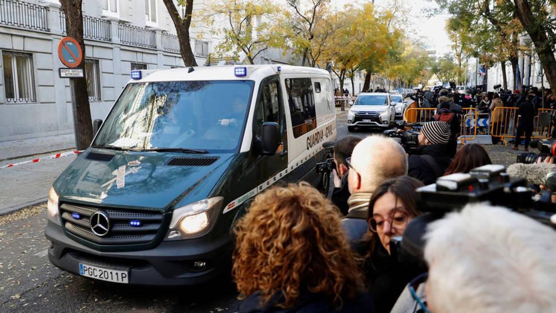 Oriol Junqueras comparece durante 20 minutos ante el juez del Supremo