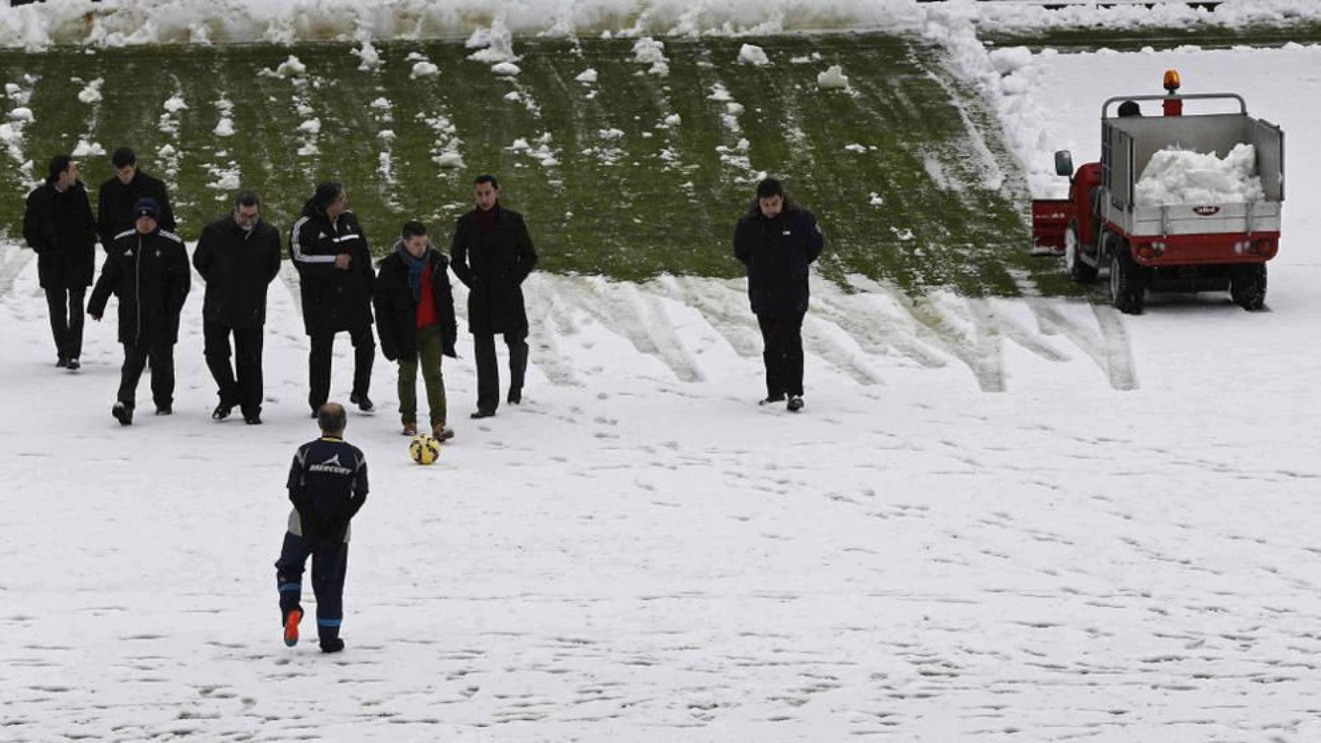 El anterior partido suspendido por la nieve inició la caída libre del Osasuna de Urban