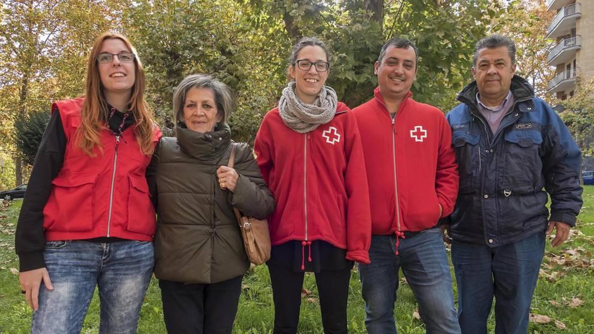 Los paseos saludables de Cruz Roja comienzan en el centro de Estella