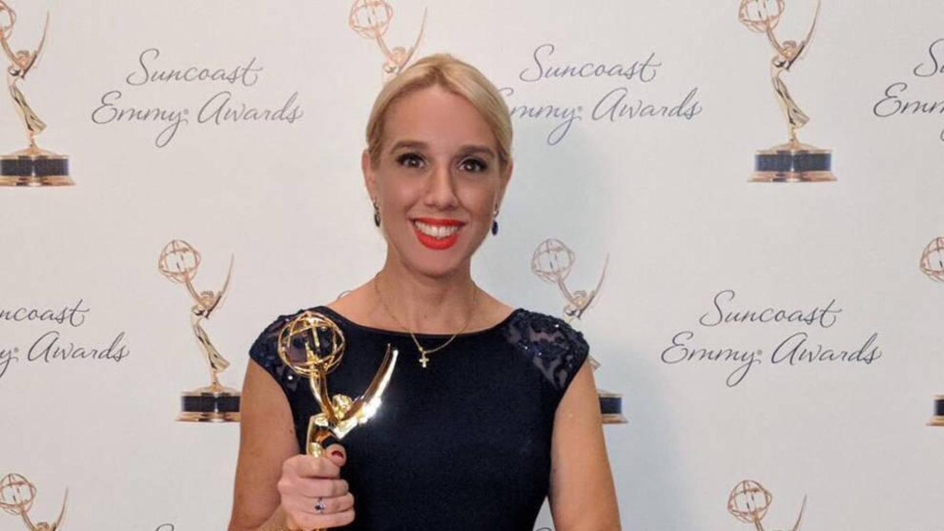 La periodista pamplonesa Adriana Navarro gana su segundo Emmy