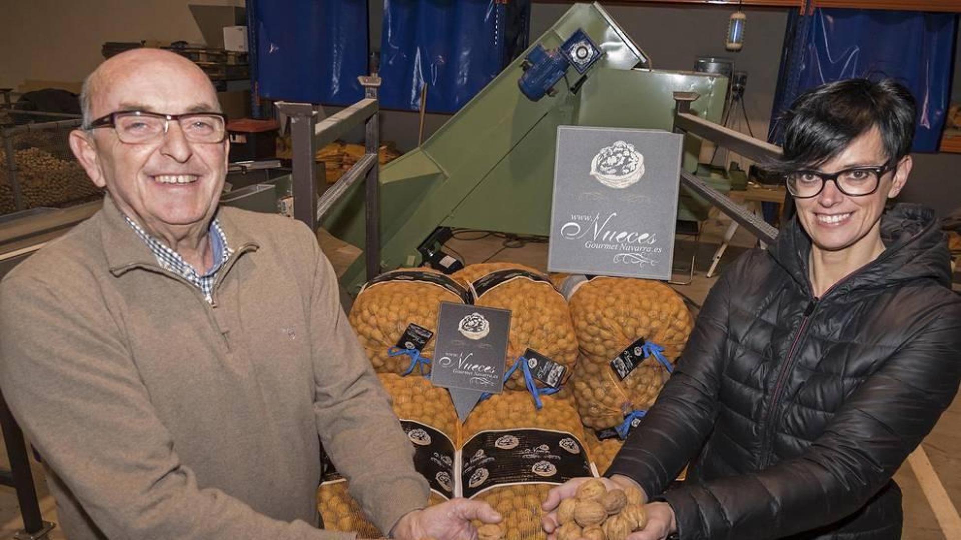 La nuez irrumpe con fuerza en el agro navarro