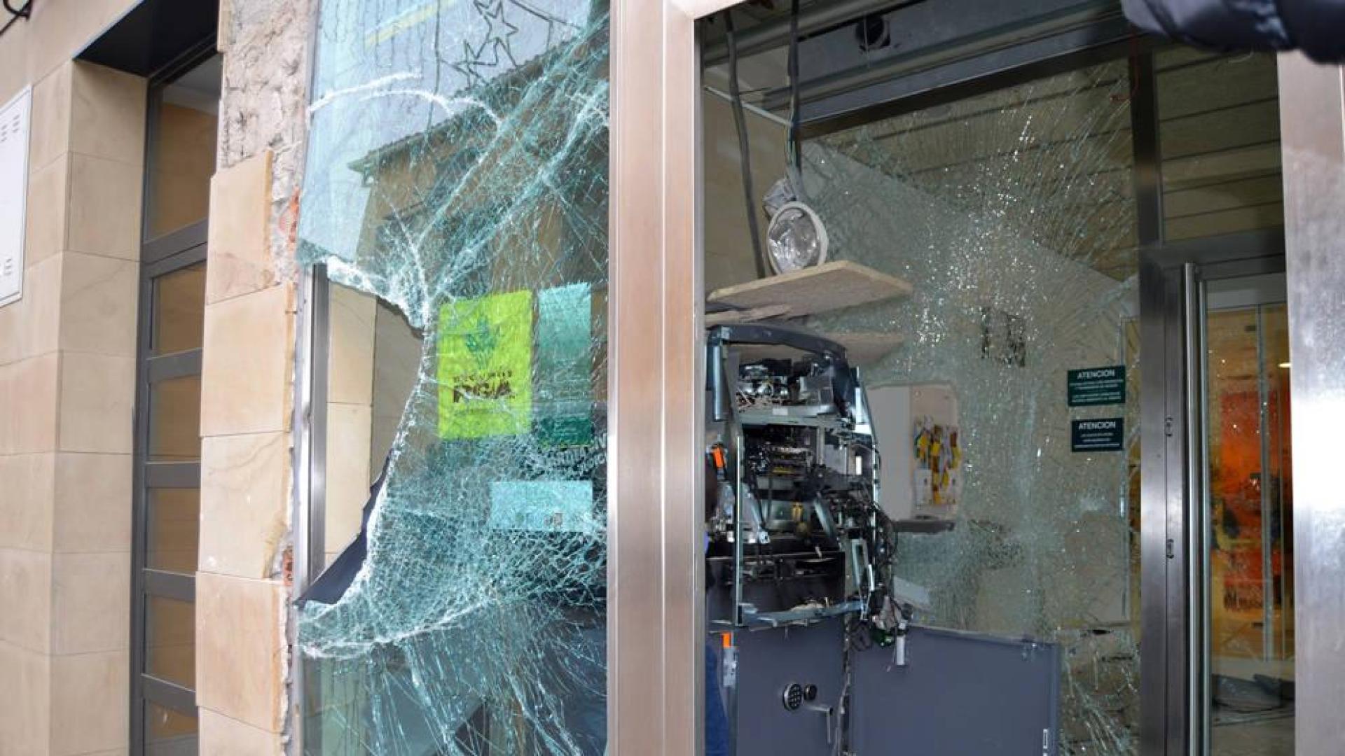 Nuevo intento en Arróniz de robar en un cajero con una explosión