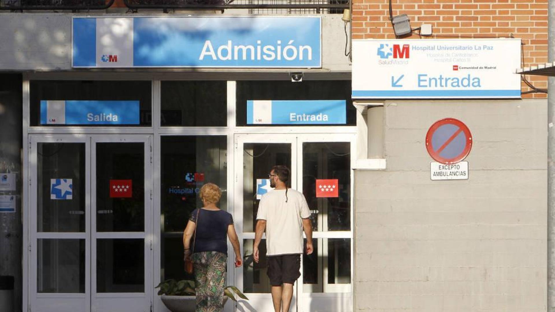 Hospital La Paz-Carlos III de Madrid donde permanece hospitalizada la enfermera con fiebre hemorrágica.