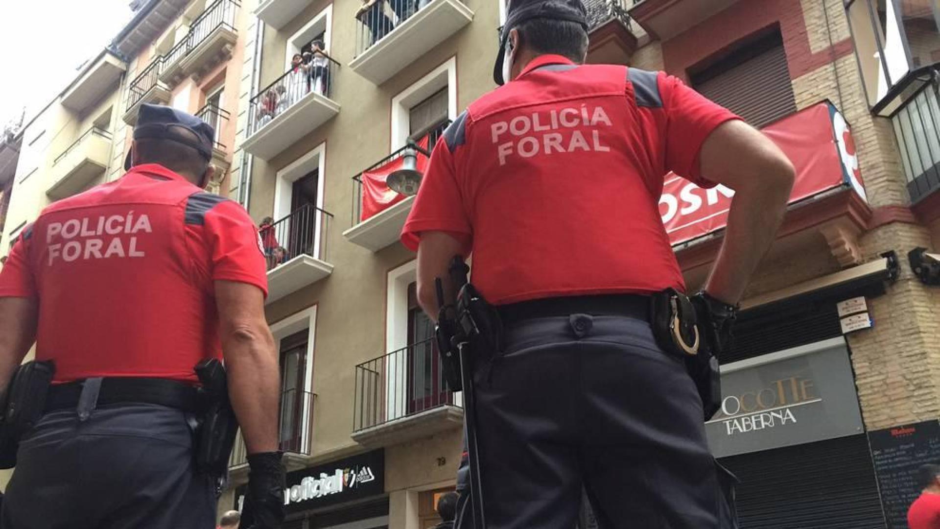 La Policía Foral detiene a tres personas por cometer hurtos en Sanfermines