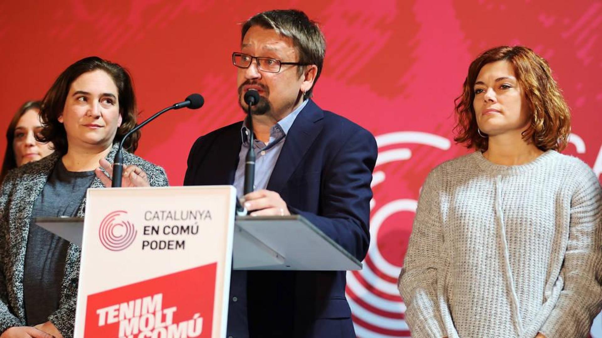 Domènech admite que los 8 diputados comunes "no es el resultado esperado"