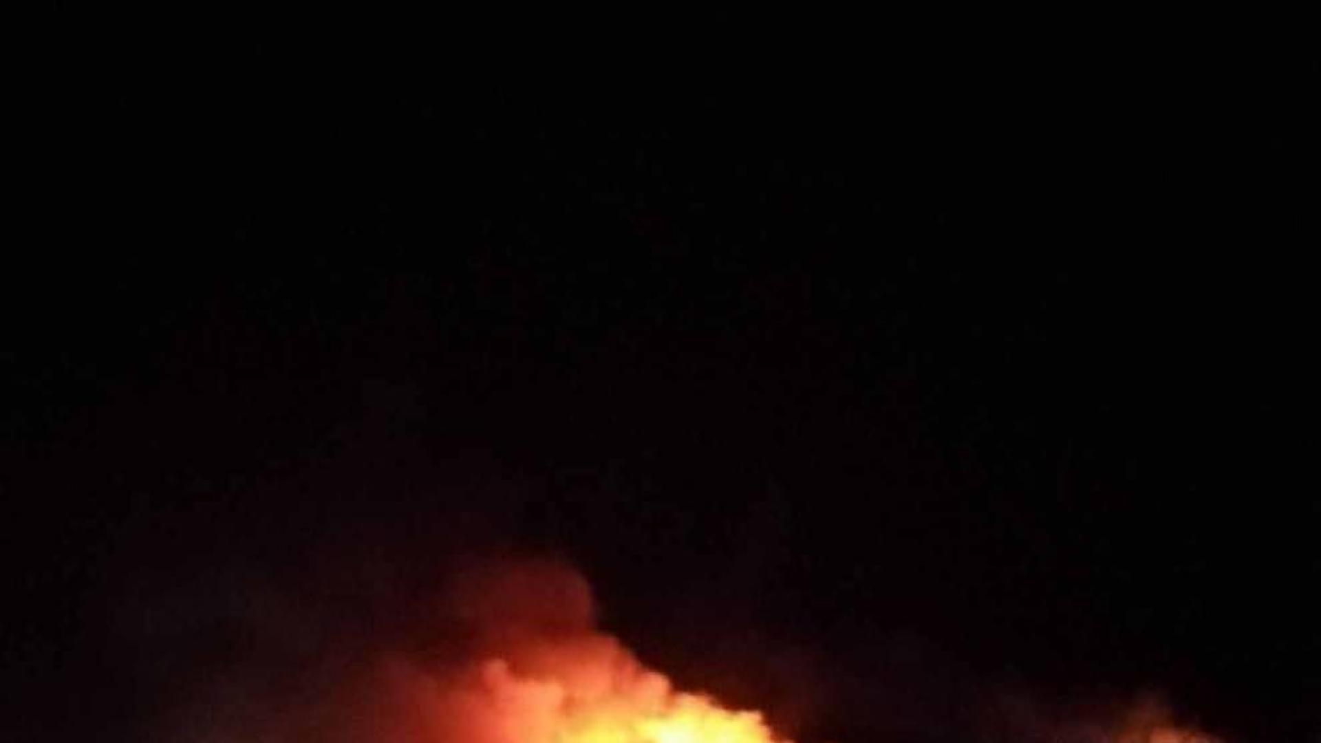 Una incendio quema siete hectáreas en Tudela