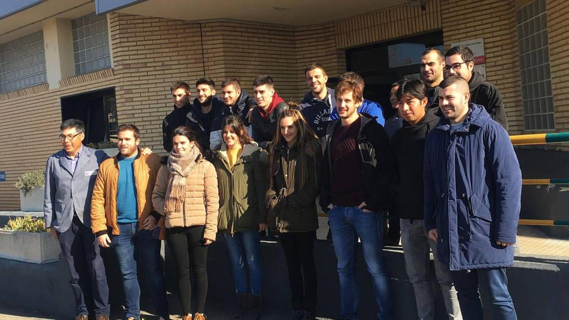 Estudiantes de Ingeniería en Diseño Mecánico de la UPNA visitan la empresa Tasubinsa