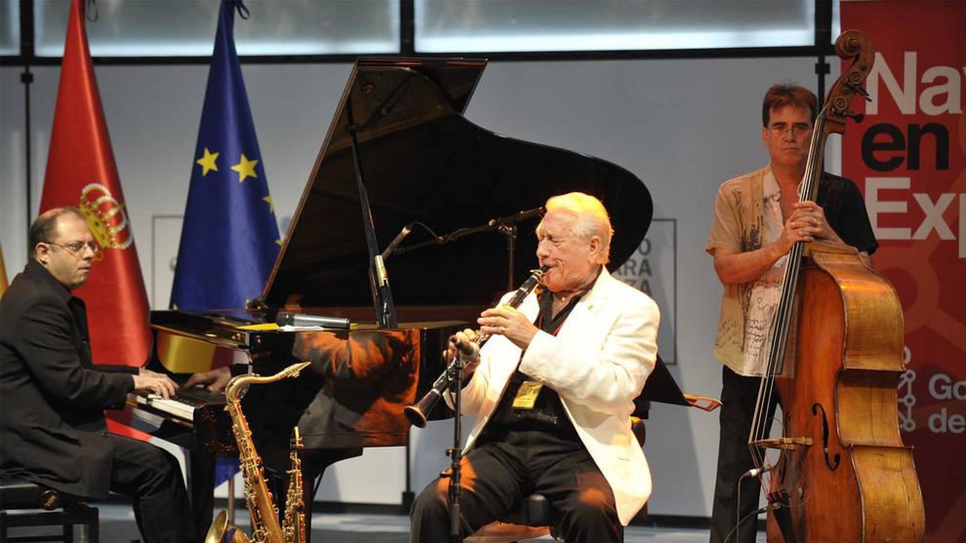 El saxofonista navarro Pedro Iturralde, Premio Francisco de Javier 2017 de Navarra