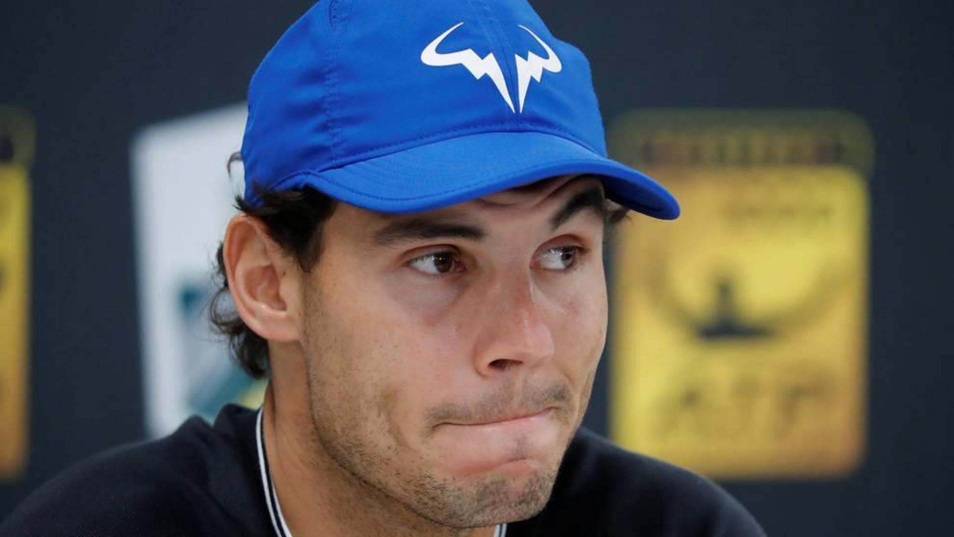 Nadal se retira de París por su problema en la rodilla derecha
