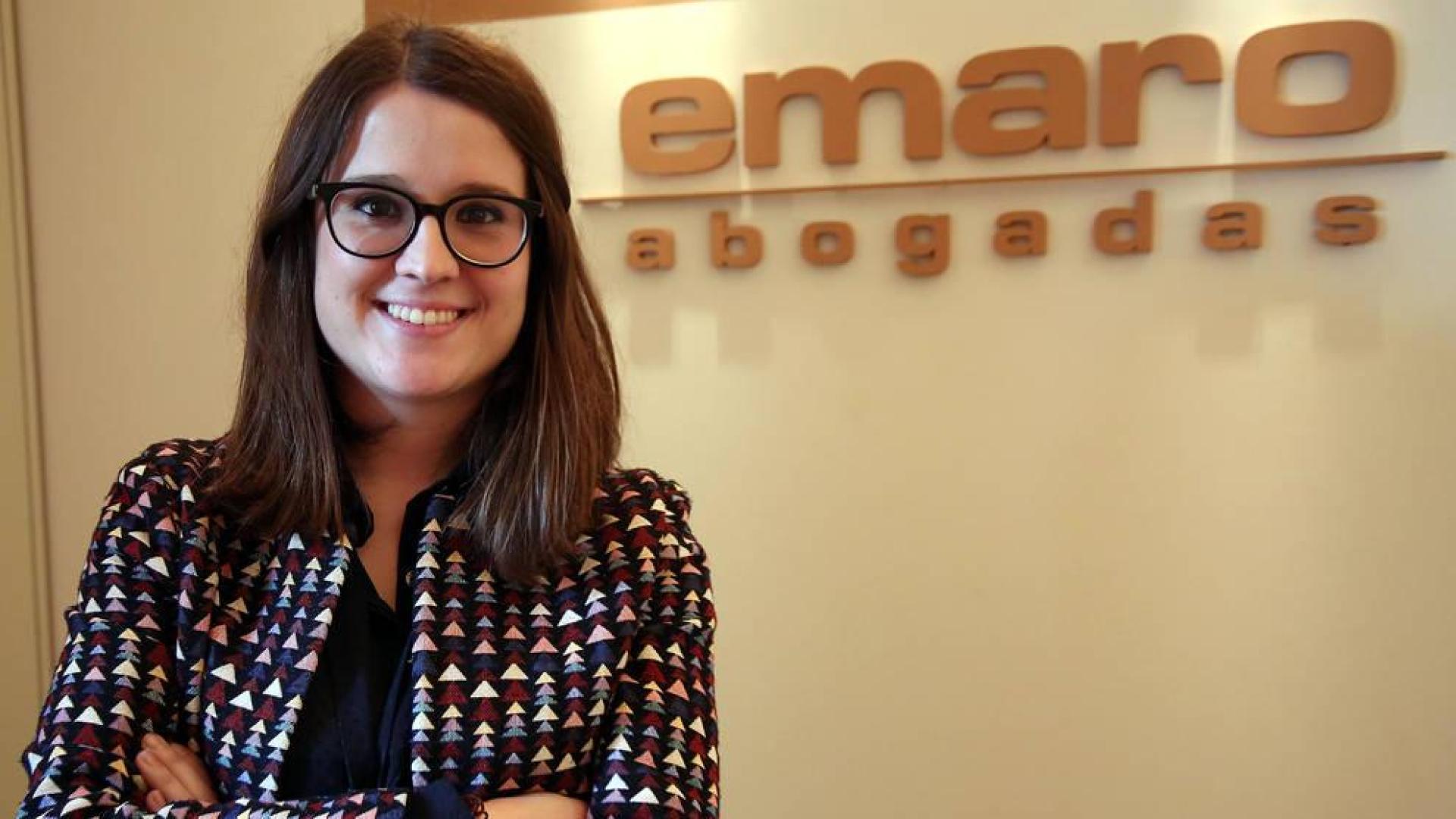 Ana Carmona, letrada de Emaro Abogadas, en Pamplona.