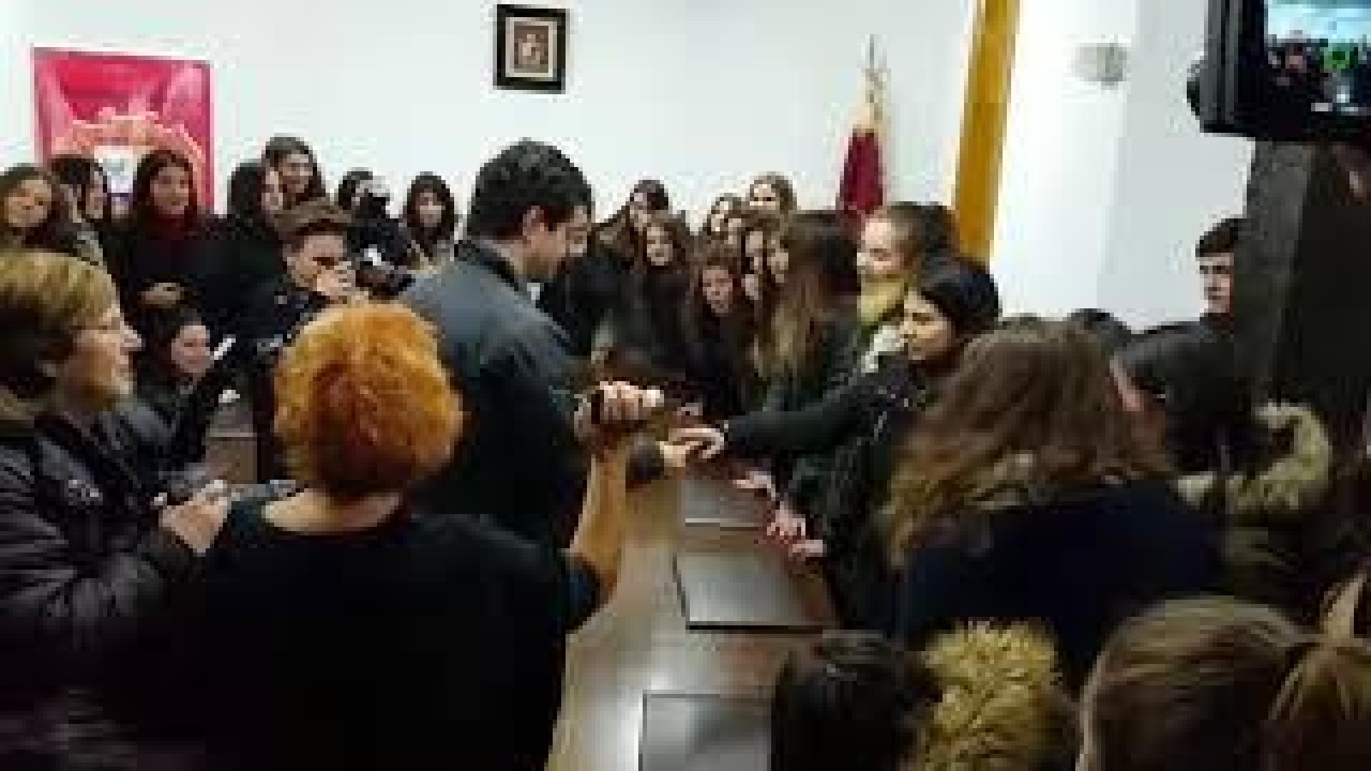 Sorteo de los Reyes de los quintos en Alsasua