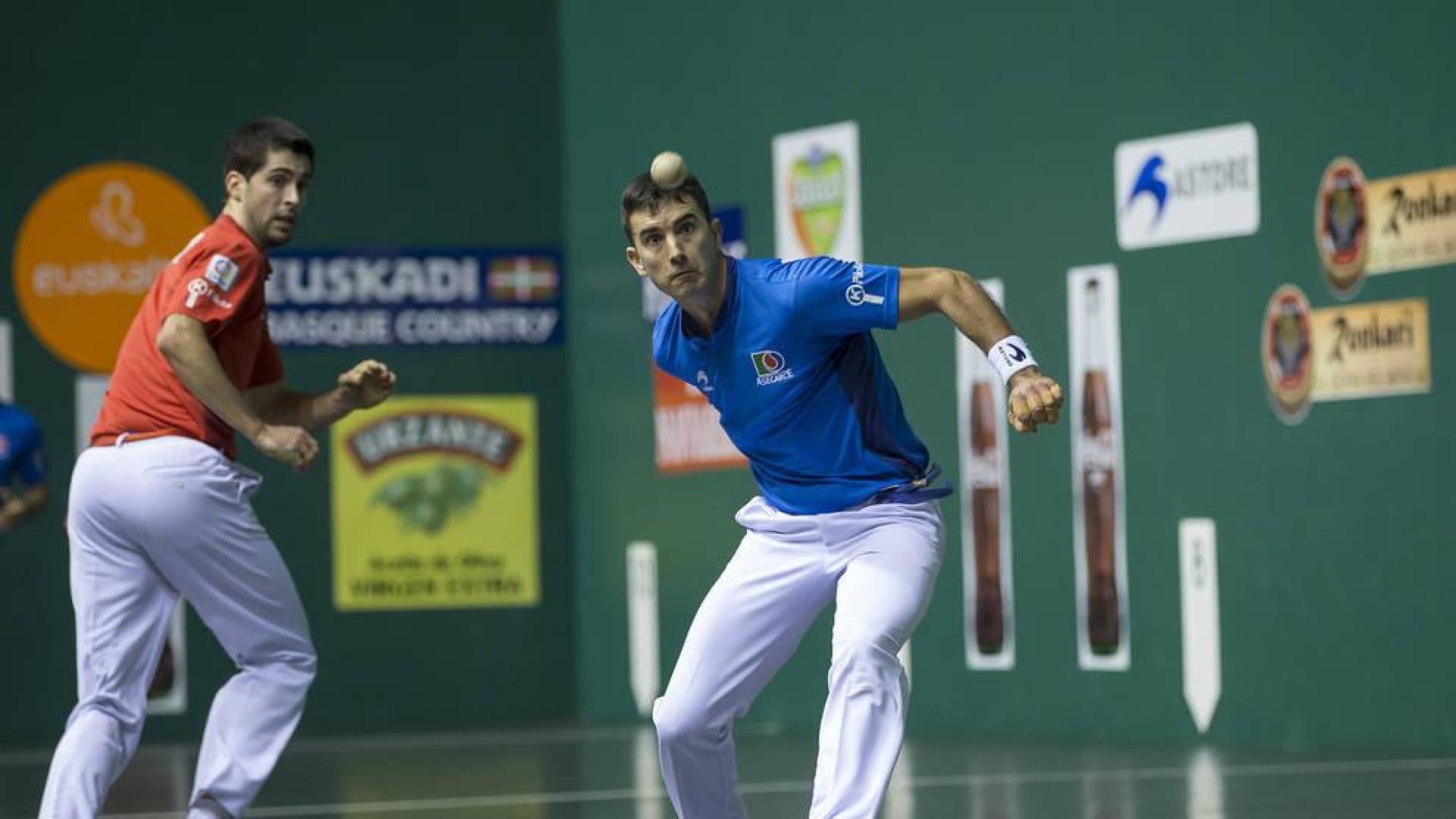 Urruti aparece para decidir en el Campeonato de Parejas de pelota
