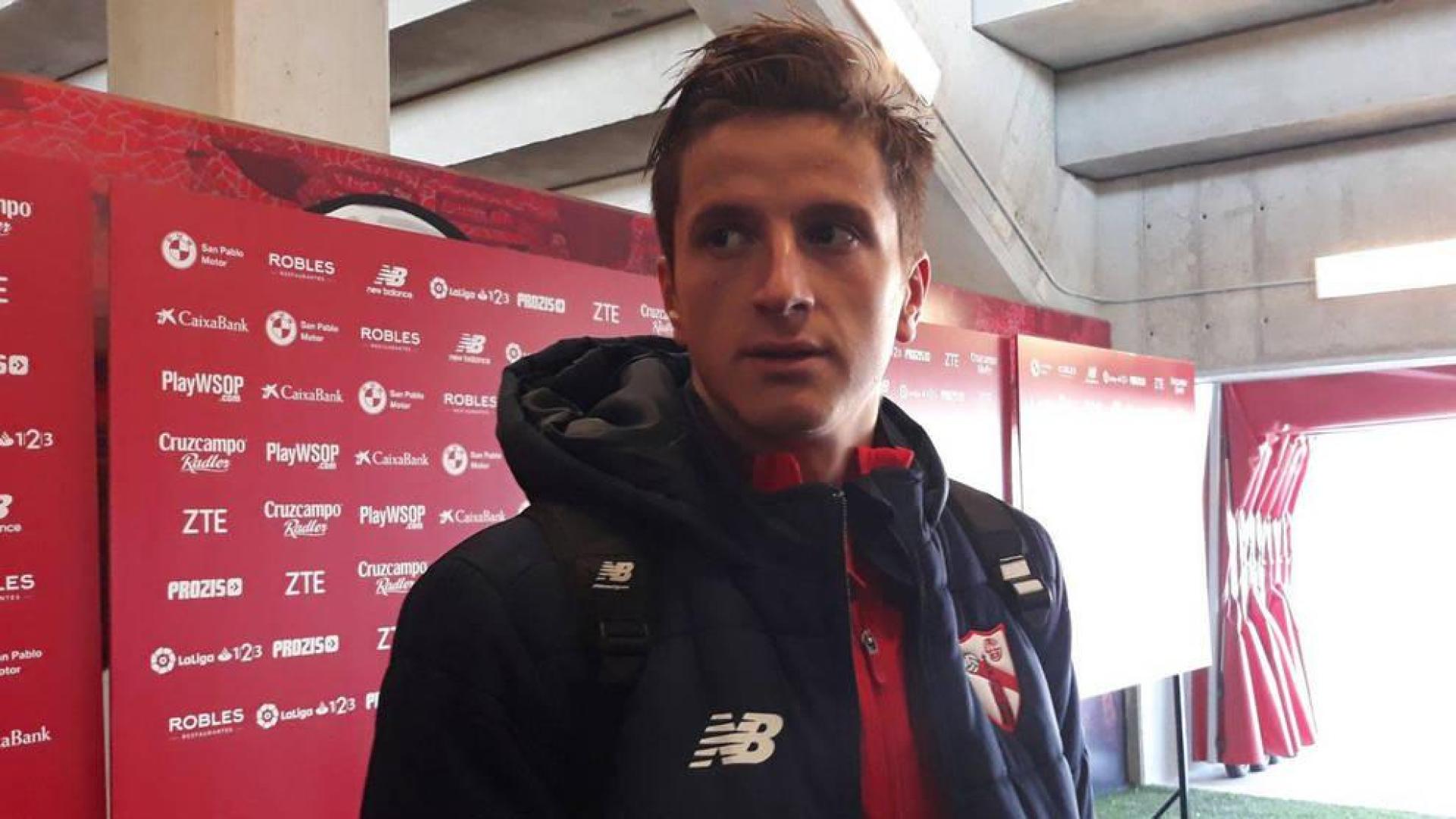 El momento de Miguel Olavide ante Osasuna