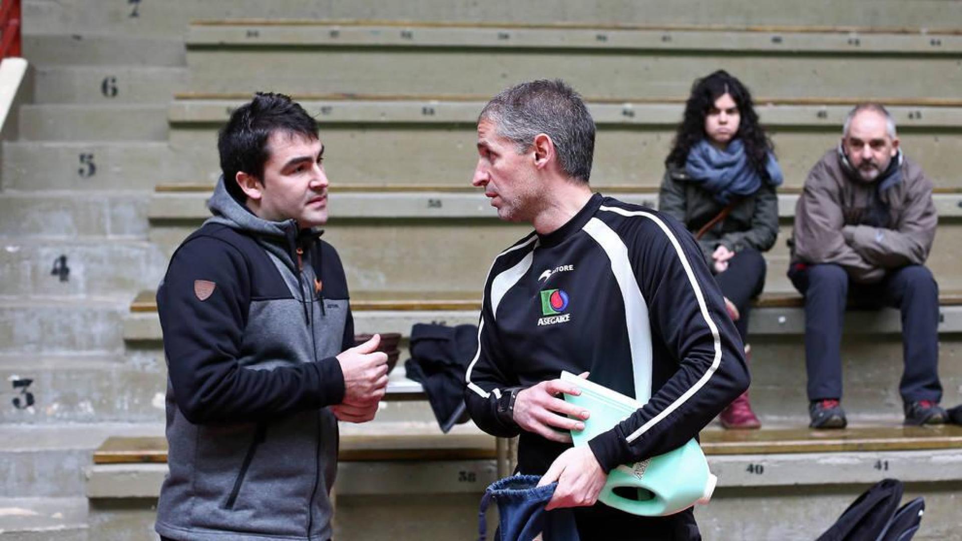 Rubén Beloki y Jon Apezetxea hacen balance del Campeonato de Parejas de pelota