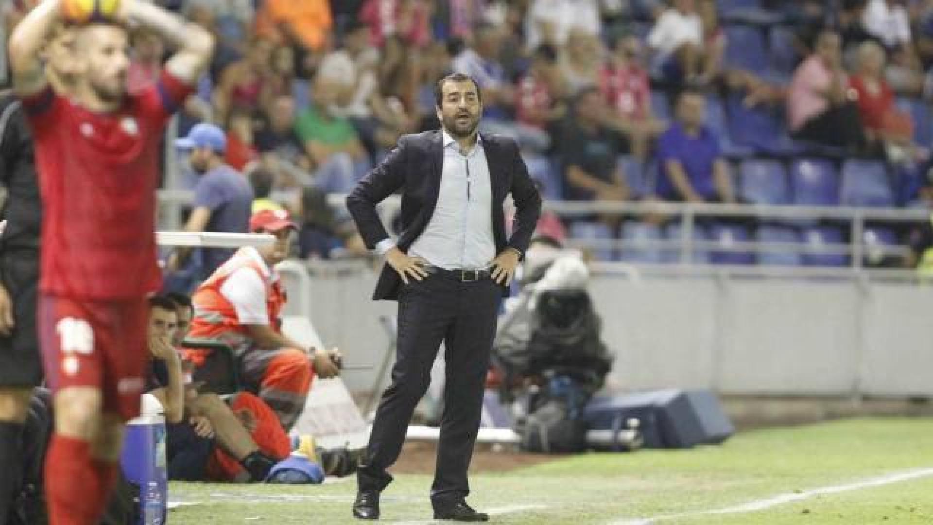 Diego Martínez: "Es un buen punto tras el sufrimiento y la lucha"