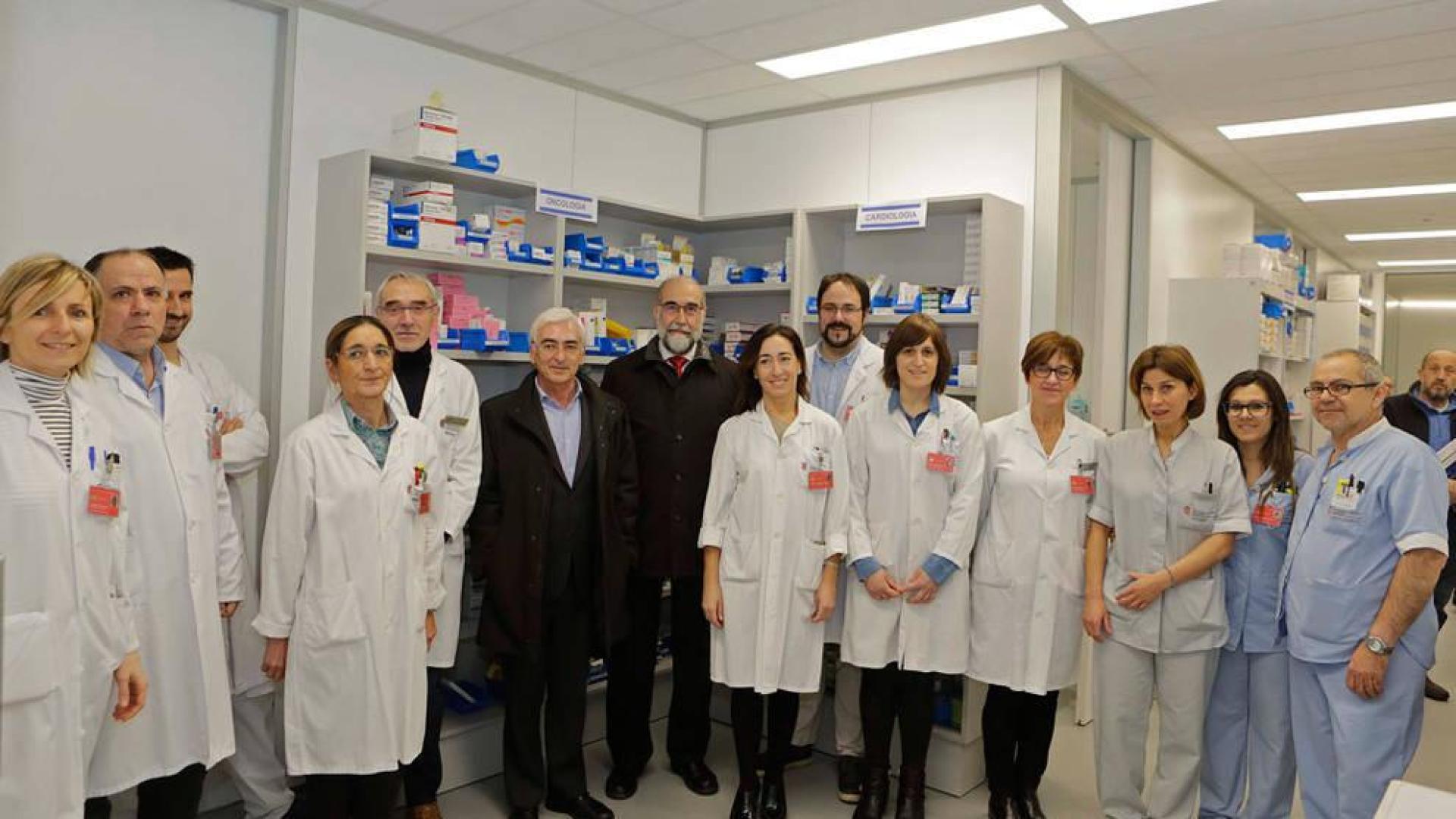 Los fármacos hospitalarios suponen al año 80 millones, la mitad para pacientes externos