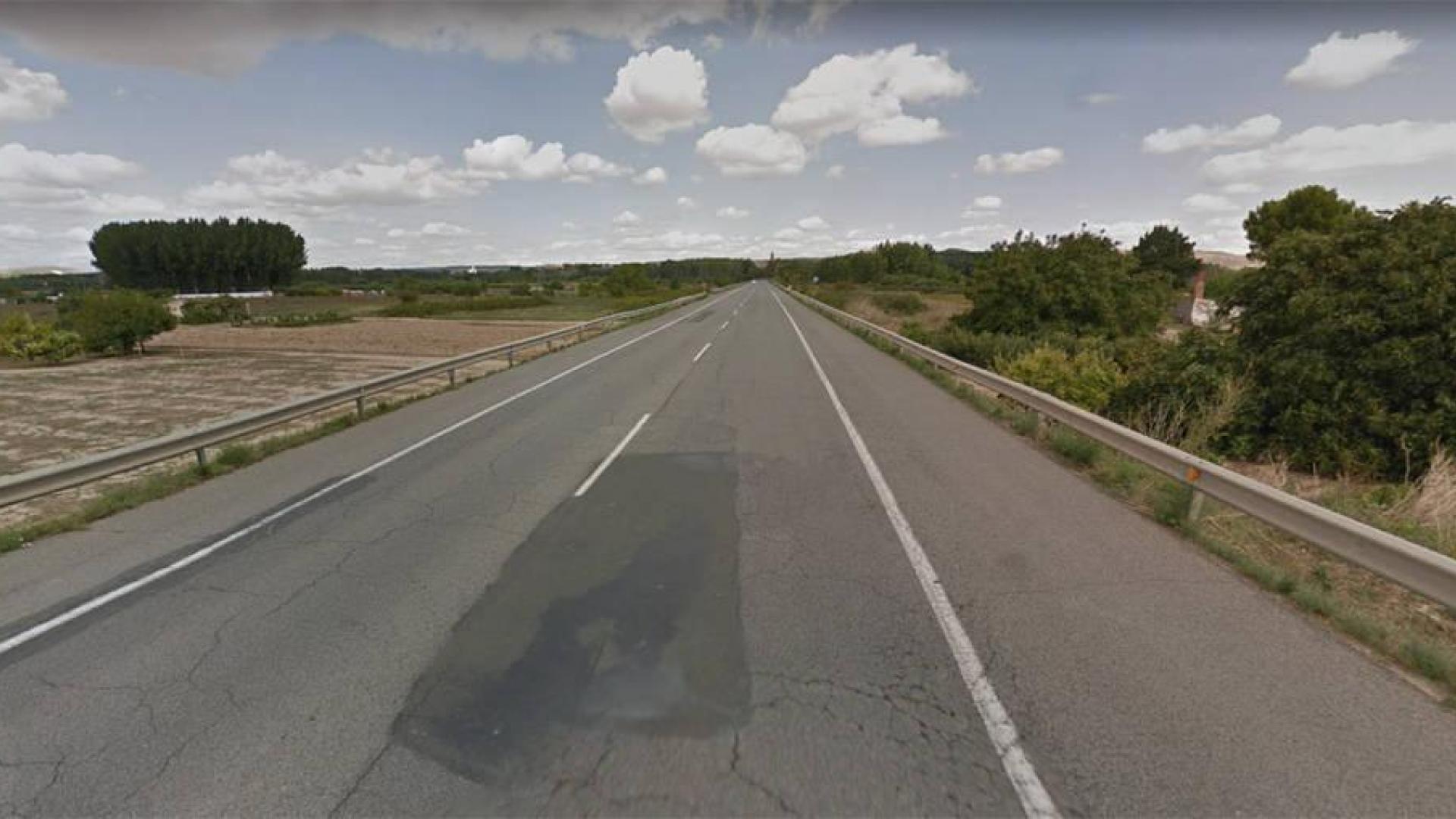 La Rioja renueva el firme de la carretera entre Calahorra y San Adrián