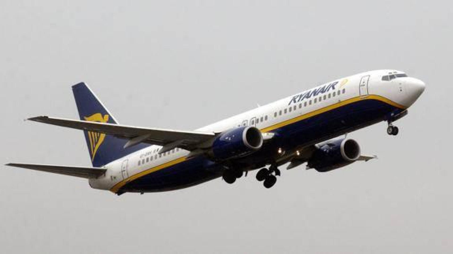 Avión de Ryanair.