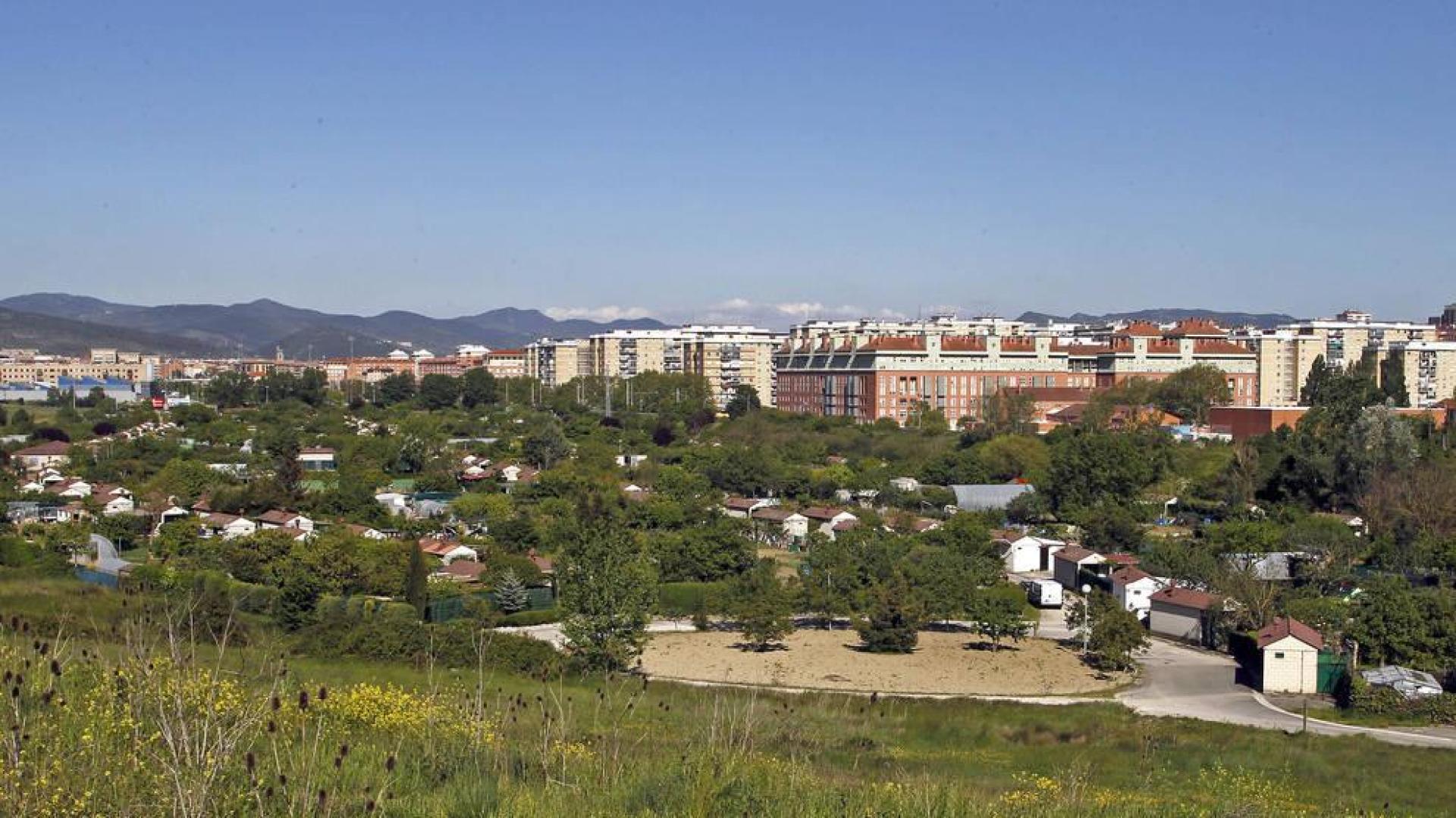 Vuelven los robos en las huertas del barrio pamplonés de San Jorge