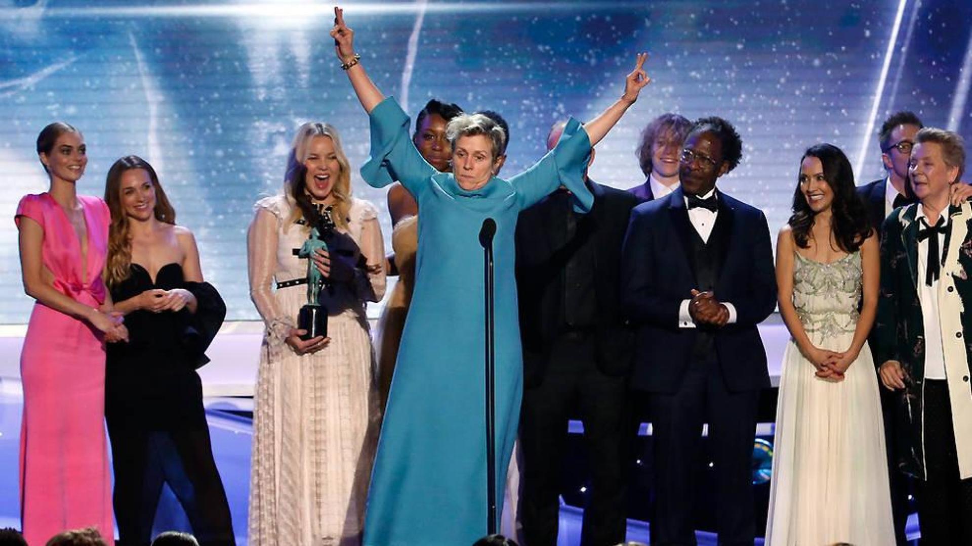 'Tres anuncios en las afueras', vencedora en los premios del Sindicato de Actores