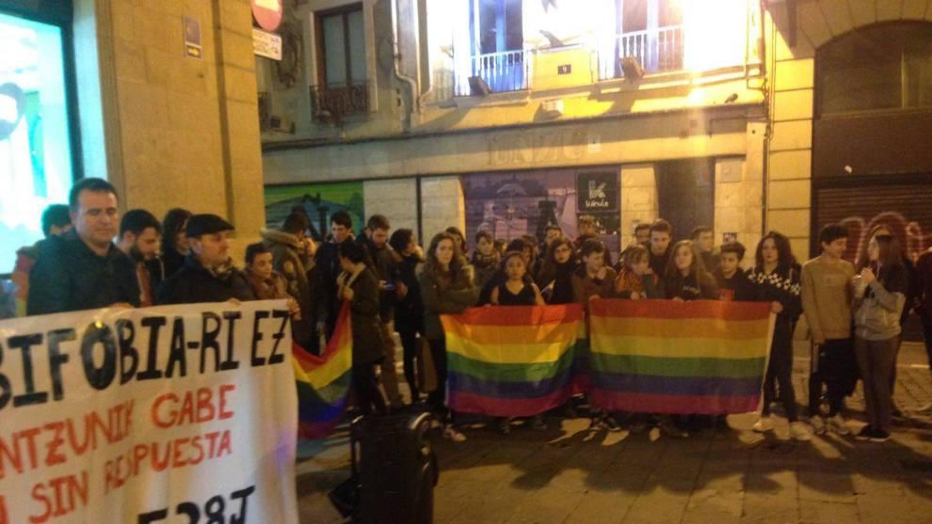 Condenados dos menores por una agresión homófoba en Pamplona
