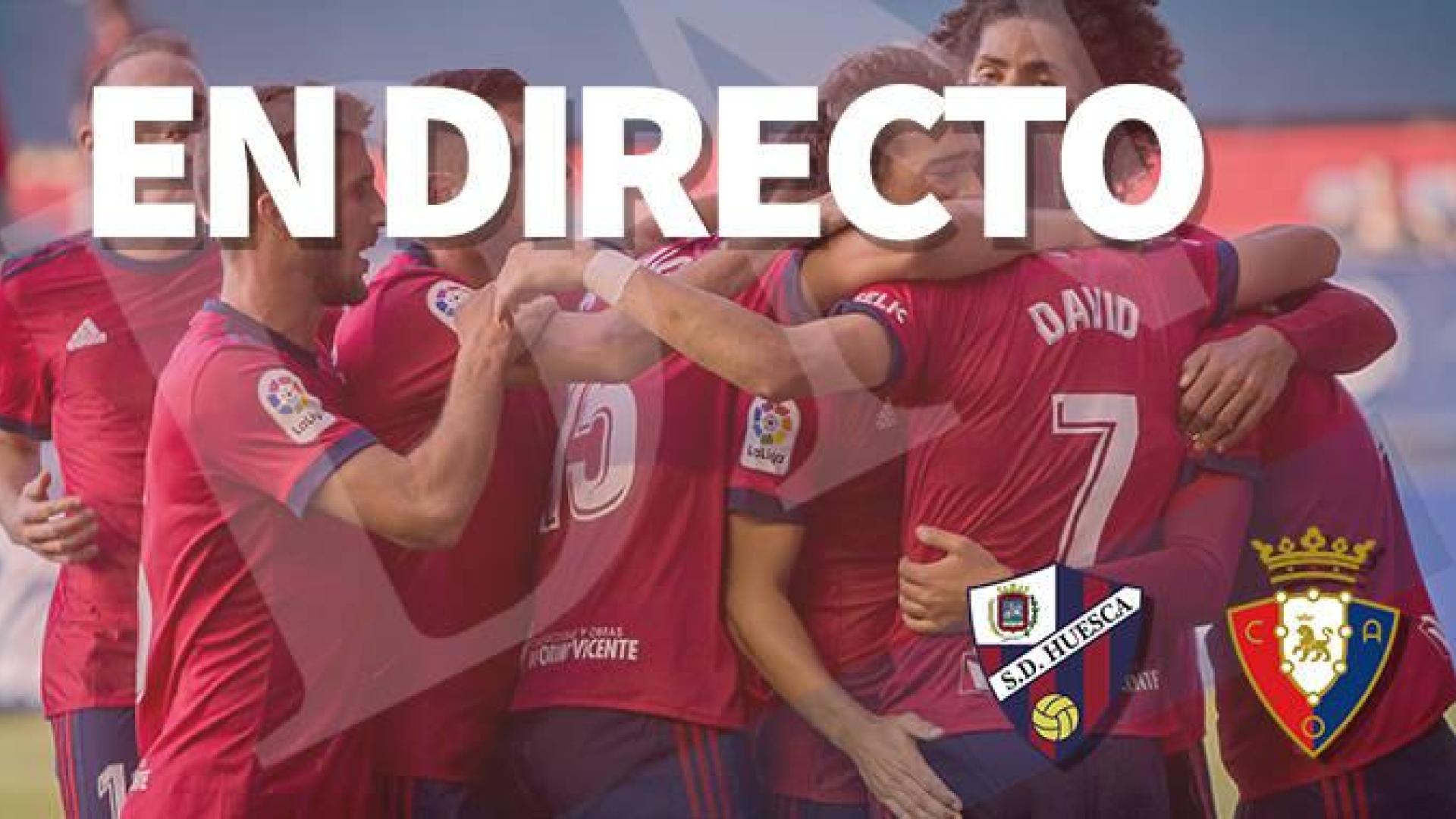 Huesca-Osasuna, en directo