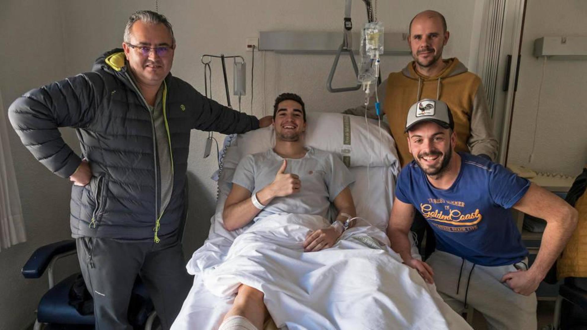 Iván Casado (Izarra): "Una lesión te hace más fuerte"