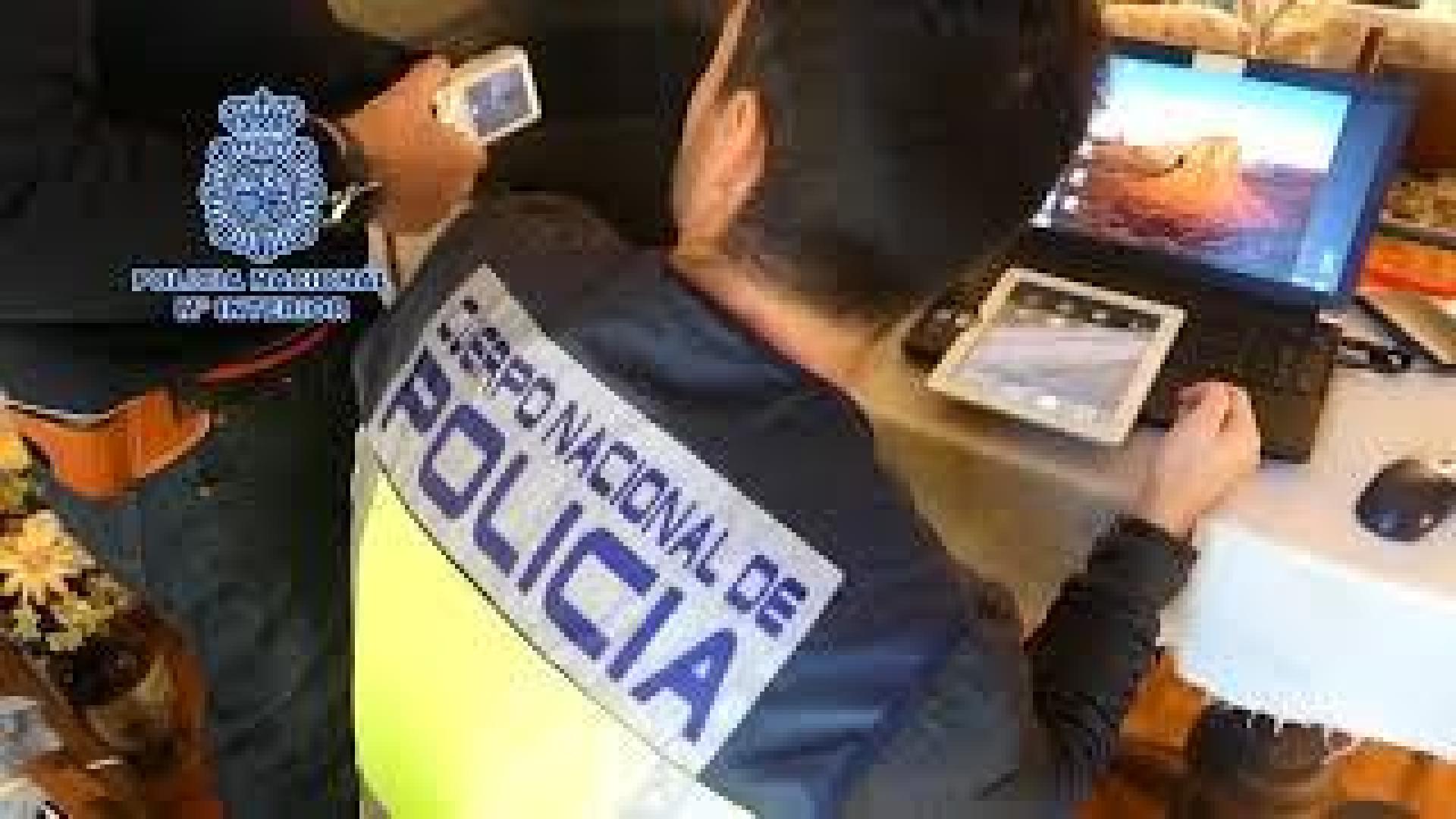 Operación policial contra la pedofilia