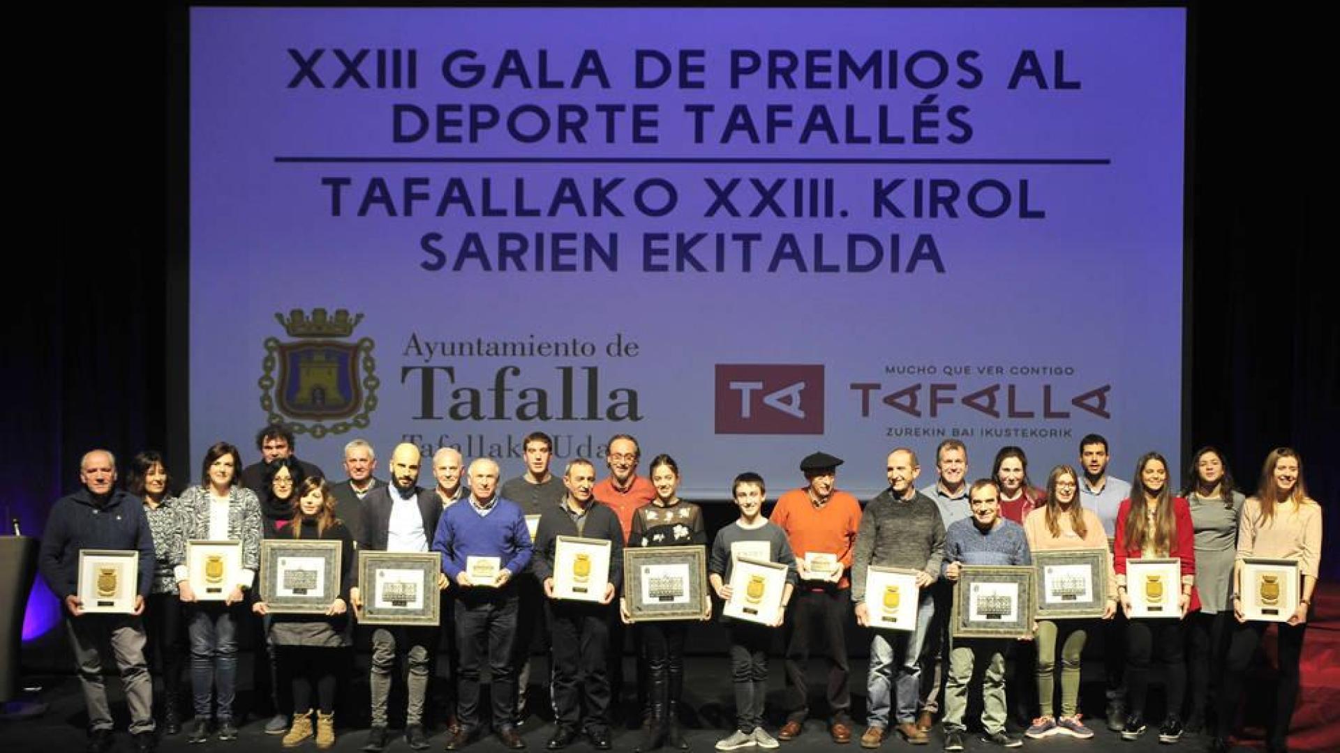 Tafalla aplaude la constancia y el esfuerzo de sus deportistas