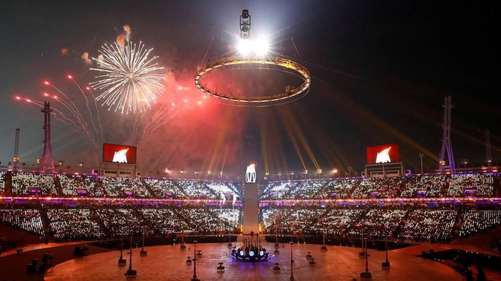 Imágenes de la Ceremonia de Apertura de los Juegos Olímpicos de Invierno de Pyeongchang