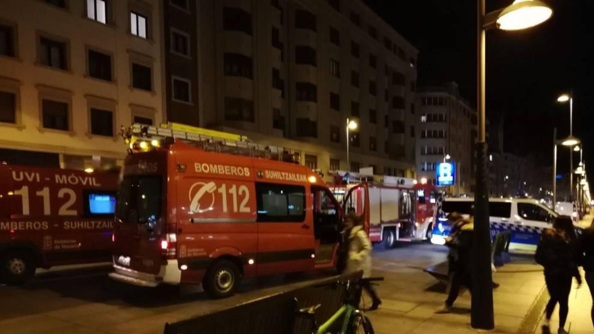 Evacuada una mujer al CHN tras una fuga de gas en su casa del Segundo Ensanche