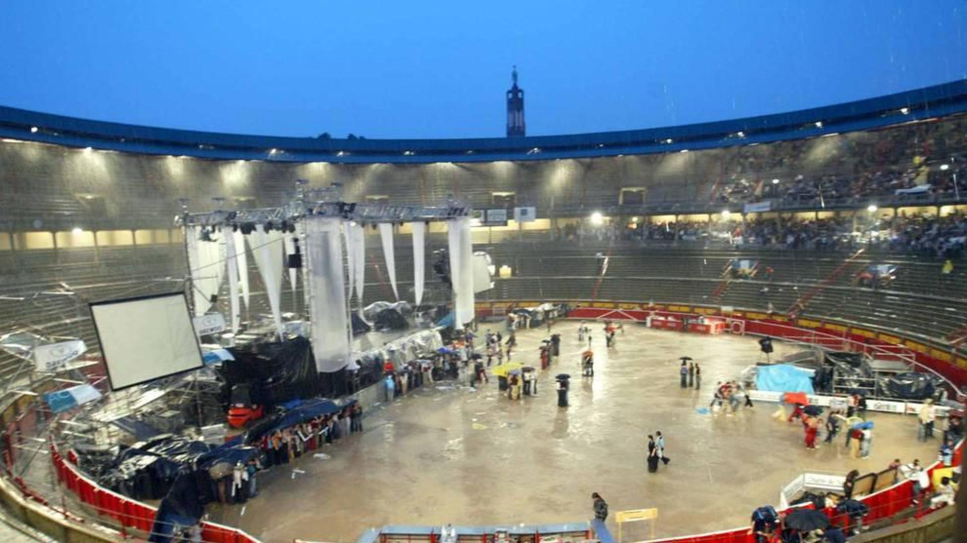 El evento se canceló por una fuerte tormenta el 1 de junio de 2013.