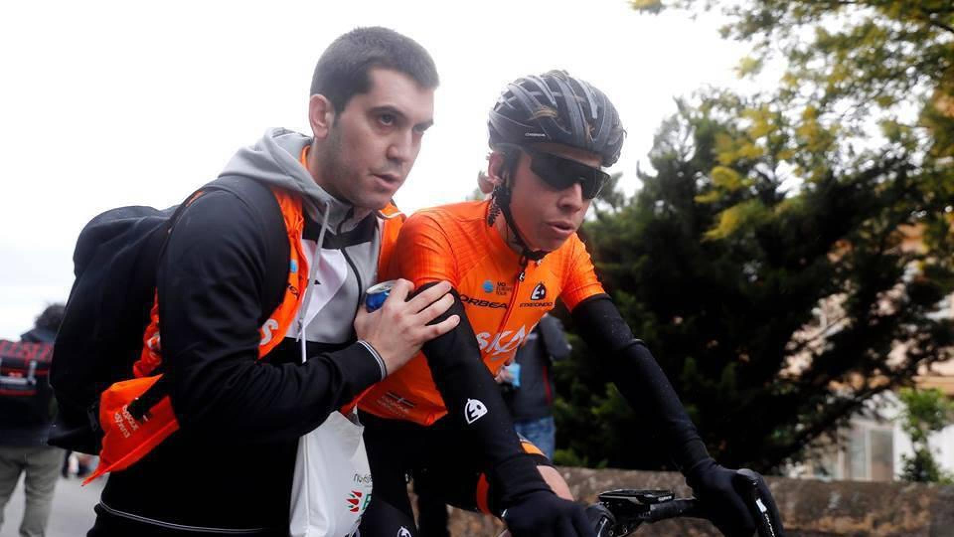 Ibai Azurmendi, del Euskadi, disputa desde hoy la Vuelta a Andalucía