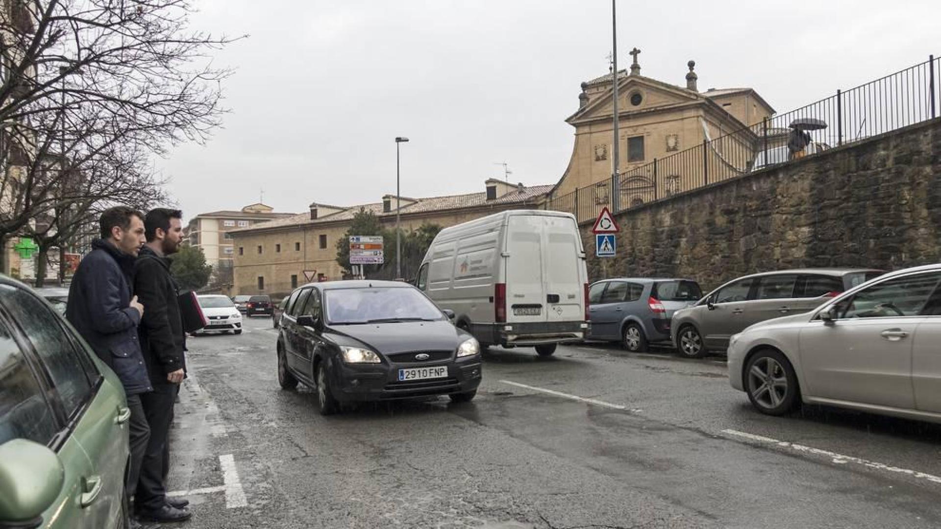 Las calles en peor estado de Estella esperan obras desde hace dos años