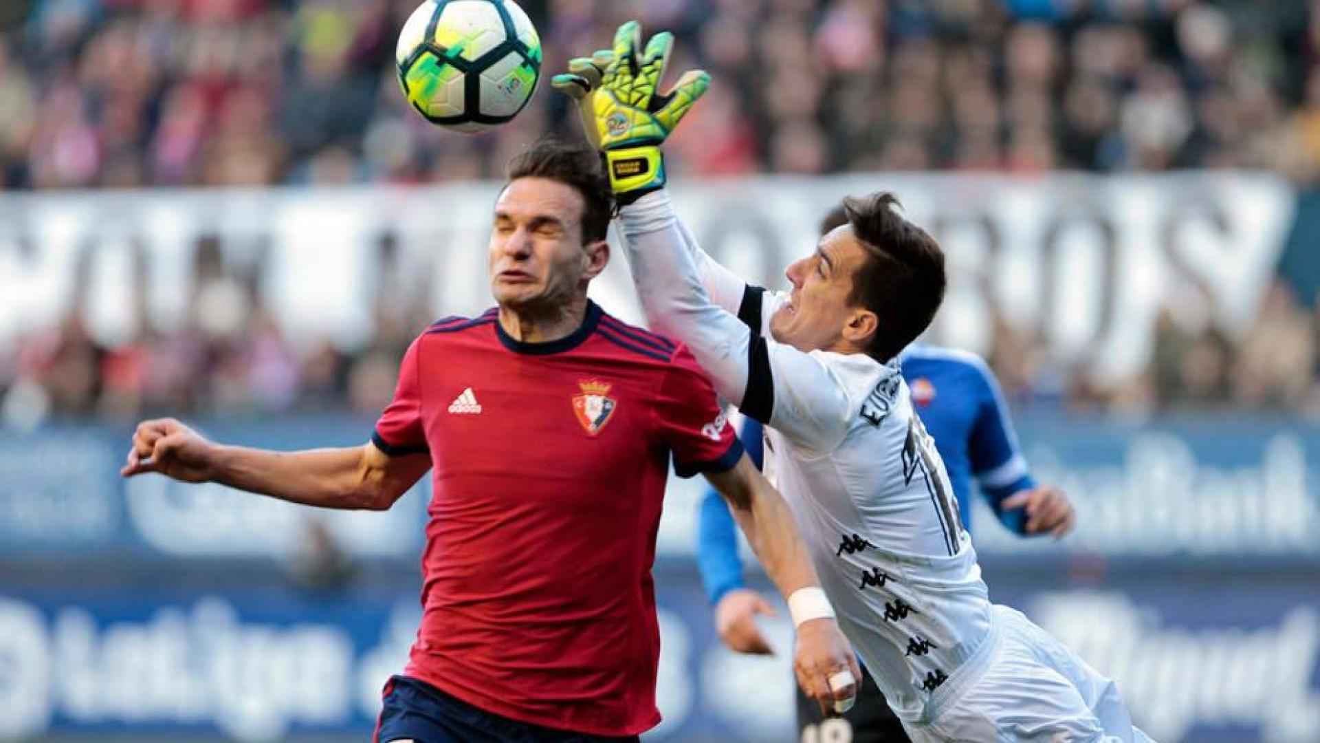 Osasuna acaba la jornada séptimo a cuatro puntos del ascenso directo