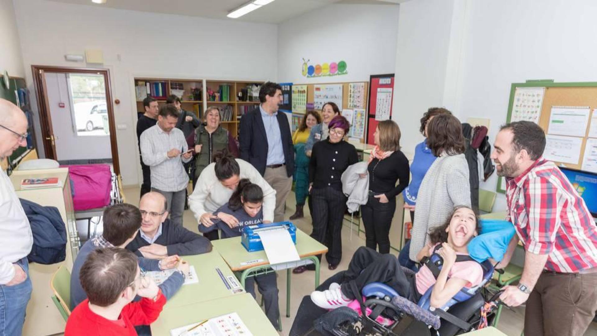 El colegio de Educación Especial Torre Monreal pide más plantilla