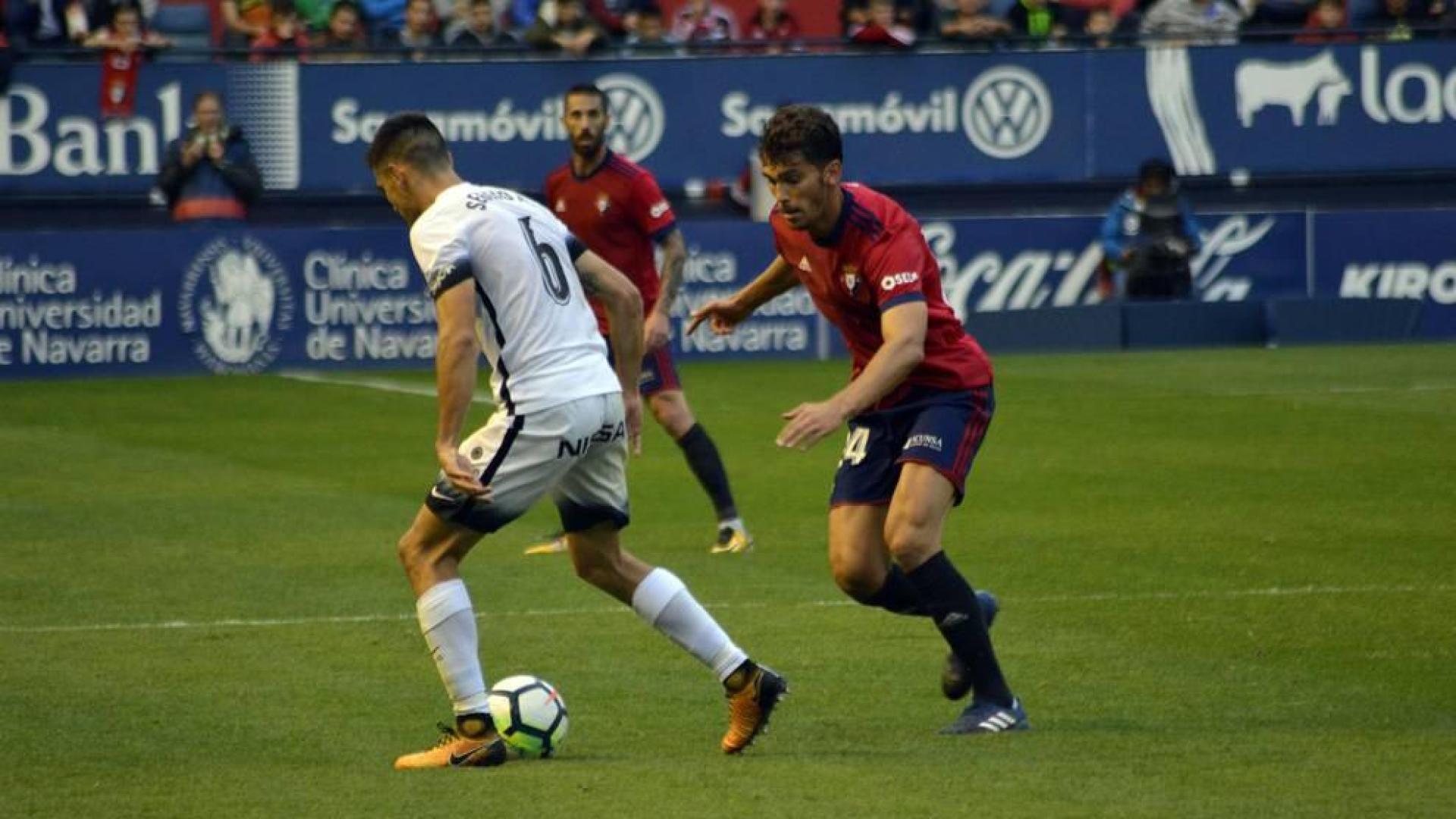 Imágenes del encuentro en El Sadar entre Osasuna y Sporting