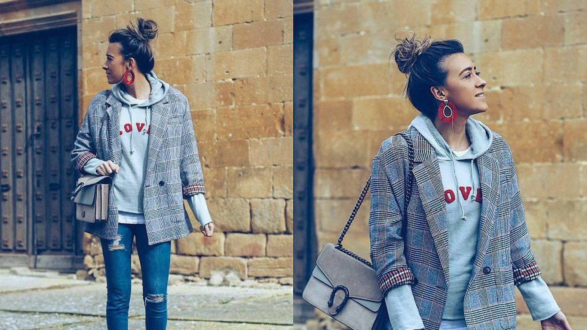 Blazer con sudadera