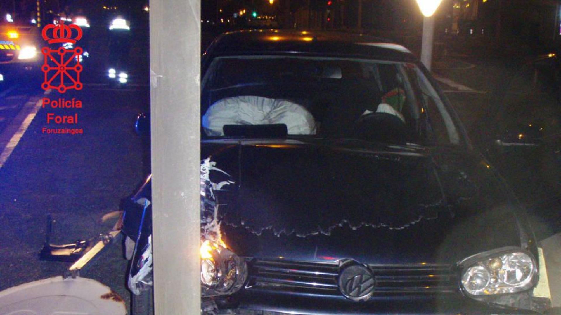 Imputado un conductor "tan ebrio" que no pudo hacer la prueba de alcoholemia