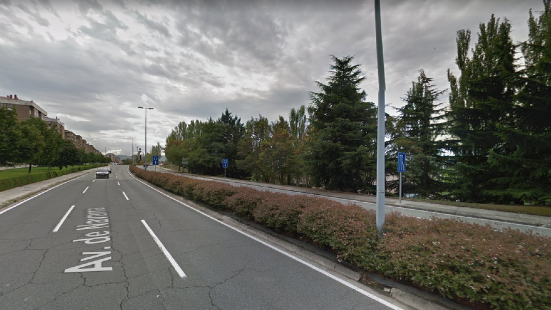 Involucrados cuatro vehículos en una colisión en la avenida de Navarra de Pamplona