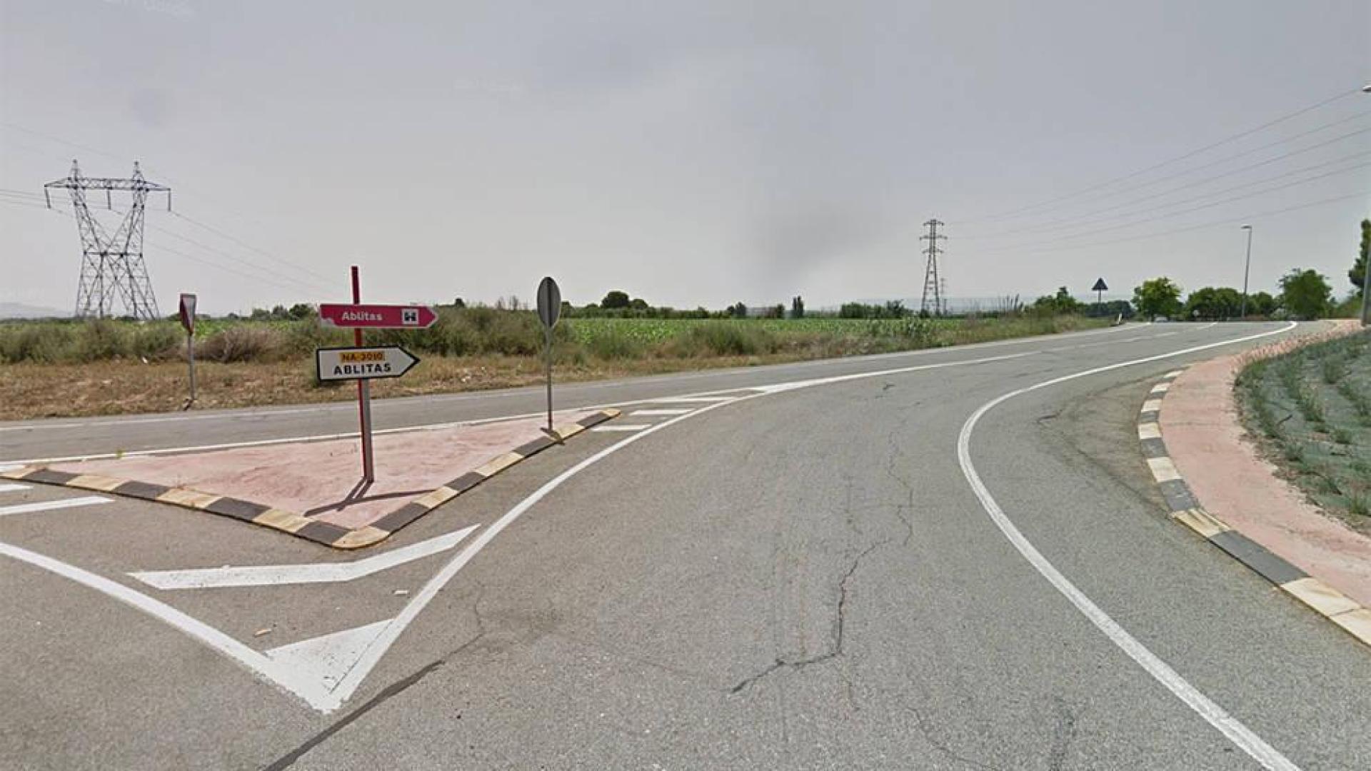 Dos ciclistas heridos tras colisionar entre ellos en Tudela