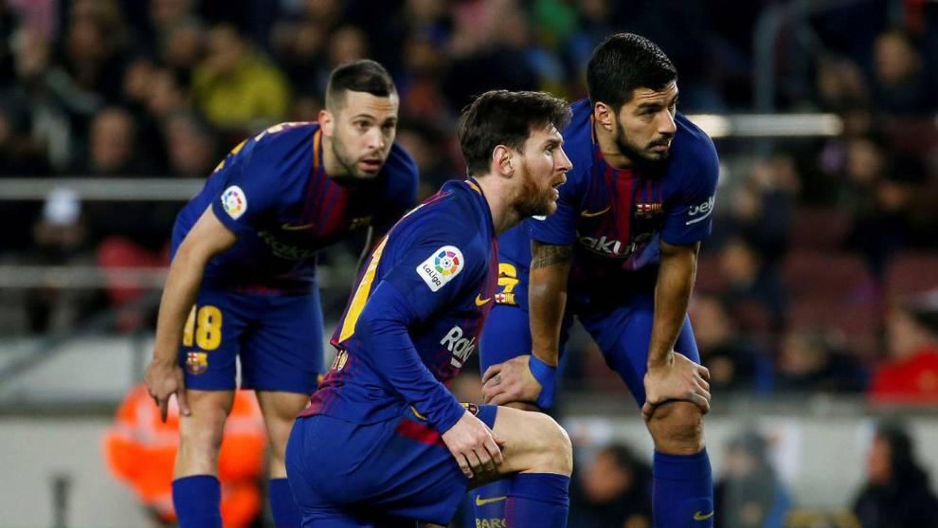 Messi y Suárez se lucen en el 'nuevo derbi' catalán
