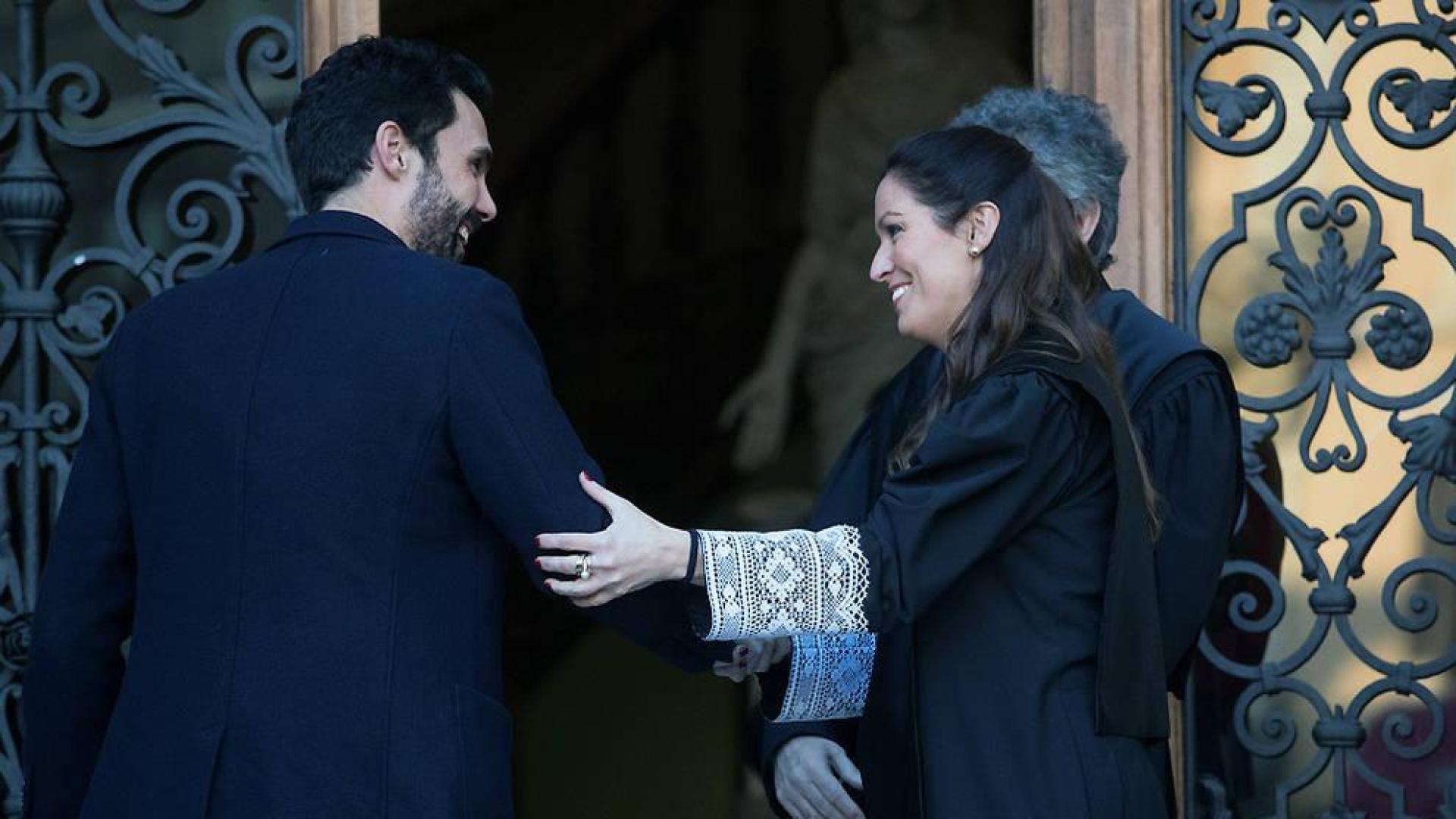 La cúpula judicial catalana planta a Torrent por hablar de presos políticos
